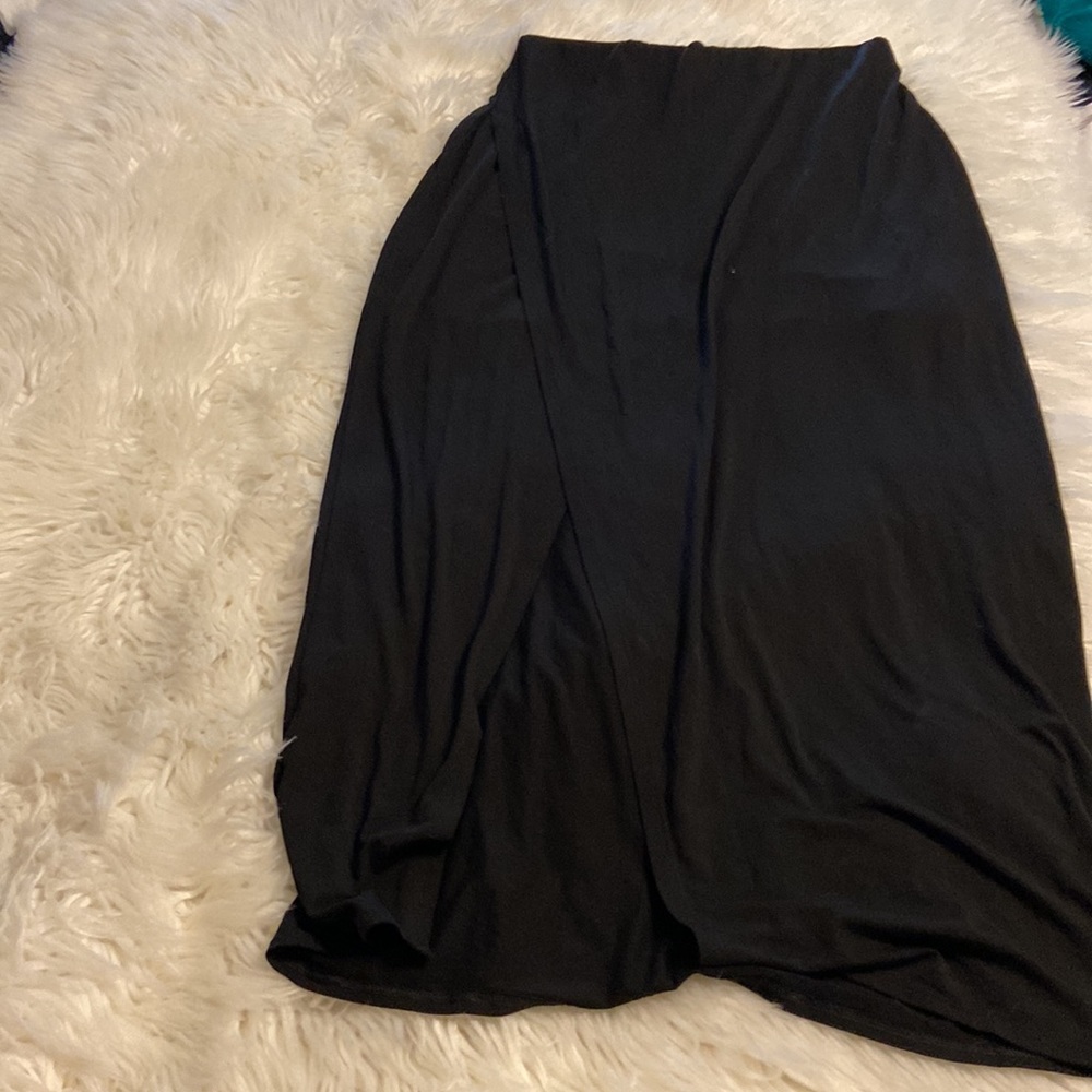 White House Black Market Maxi Skirt size S length 38” waist 28” with elastic - Picture 14 of 15
